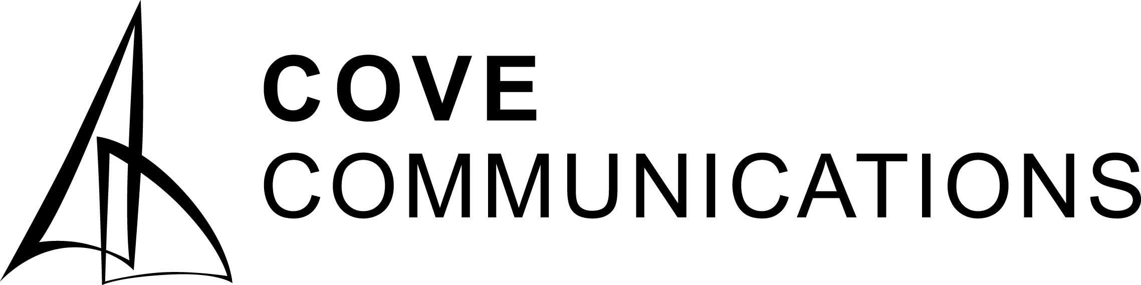Cove Communications Logo in Black